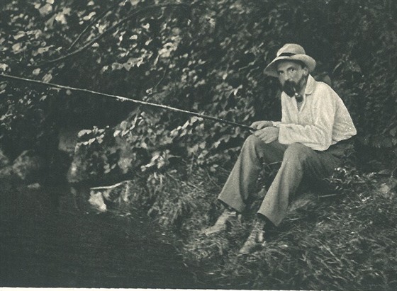 Stanislav kostka Neumann na rybách